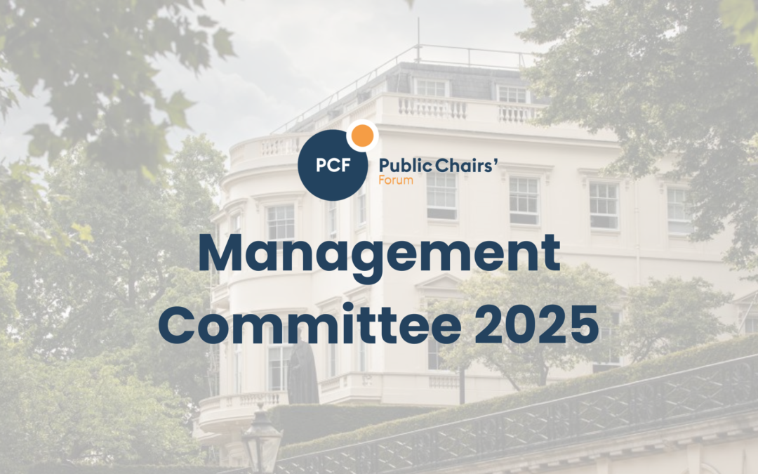 Welcome to new members of the PCF Management Committee for 2025